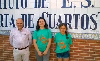 Dos alumnas del I.E.S. Puerta de Cuartos, protagonistas del II Certamen Infantil de Relato Ilustrado