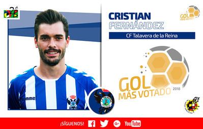 Cristian Fernández, del CF Talavera, logra el mejor gol de la temporada (VÍDEO)