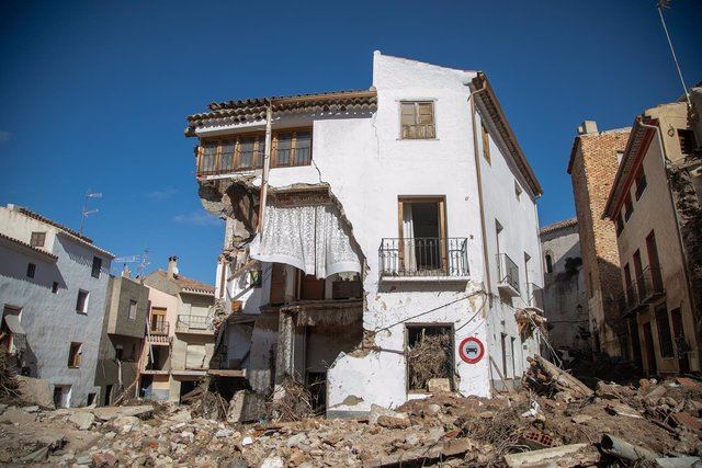 La DANA a su paso por Letur (Albacete)