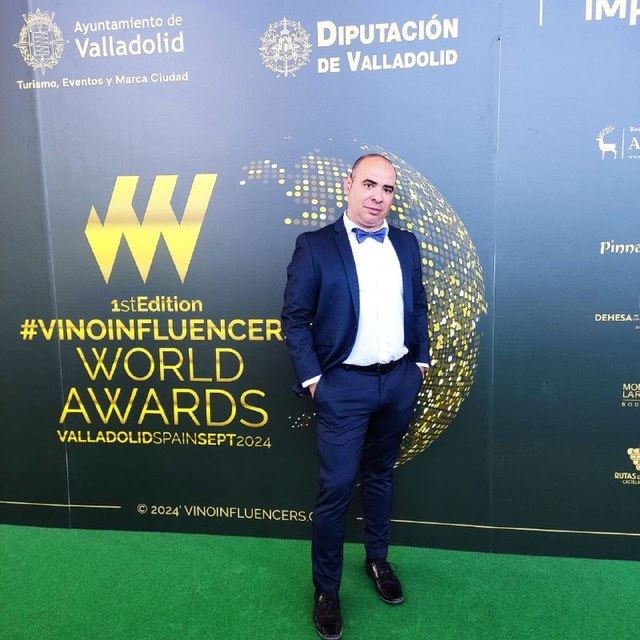 David Gibello, embajador del vino en los Vinoinfluencers World Awards