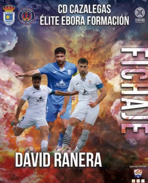 Más fichajes: David Ranera estará en el CD Cazalegas EB la próxima temporada