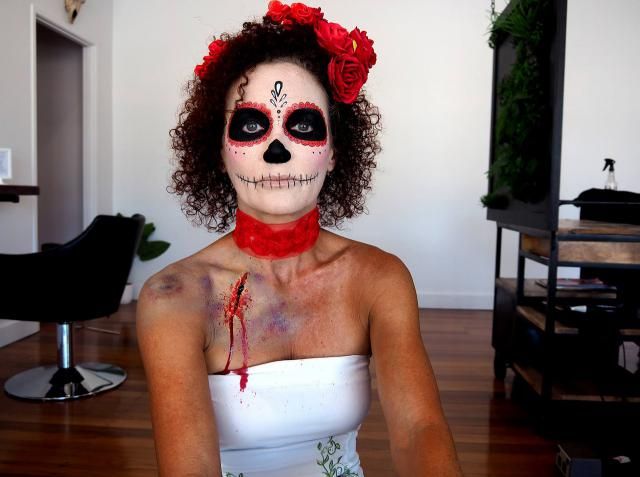 Cuidado con las lentillas de fantasía y el maquillaje en Halloween