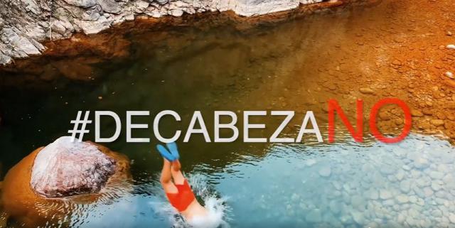 ‘De cabeza no, con cabeza sí’: La campaña de prevención que todos deberían seguir este verano