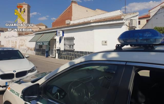 Detenido el atracador del estanco de un pueblo de Toledo