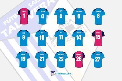 El Soliss FS Talavera define los dorsales de sus jugadores para la temporada 19-20