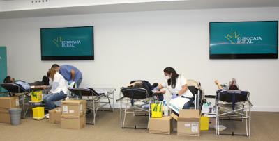 Eurocaja Rural celebra este martes el XV Maratón de Donación de Sangre