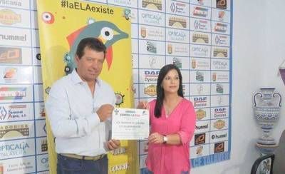 El CF Talavera y la Asociación Adelante unidos contra el ELA