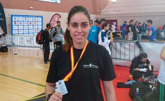 Montaña Palacios, plata en el Campeonato de España de Grappling