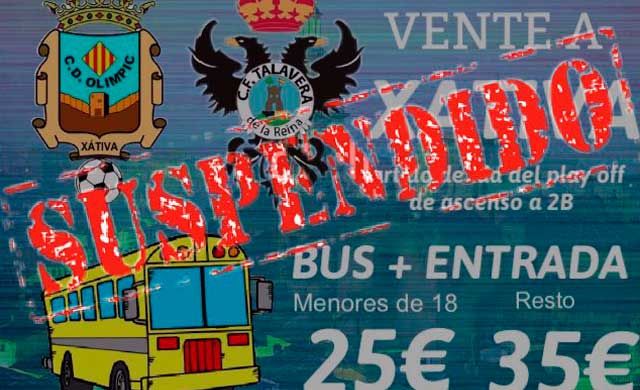 Se suspende el viaje para apoyar al CF Talavera por falta de 'aficionados'