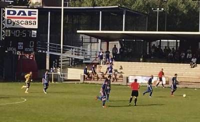 El CF Talavera cae ante el Guadalajara y se complica el título