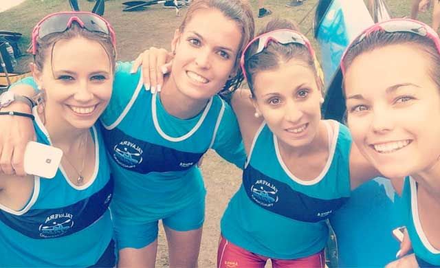 Las 'chicas bala' del Talak se cuelgan el bronce en el Campeonato de España