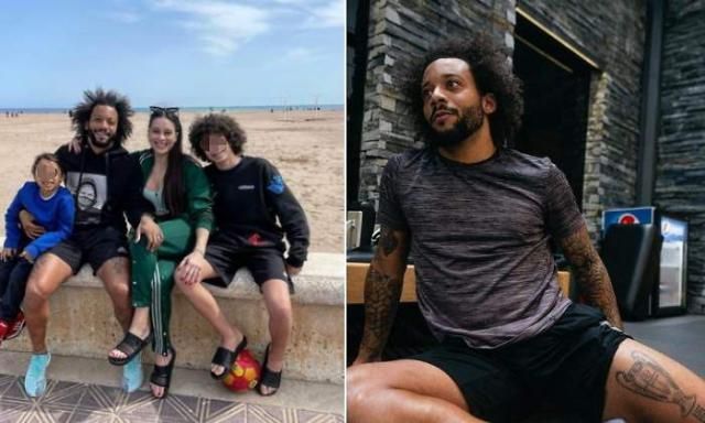 Marcelo con su pareja y sus hijos. La foto que subió de vacaciones. | INSTAGRAM