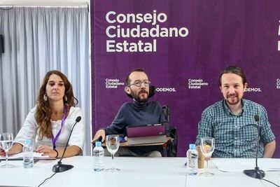 Echenique afirma que "no hay un plazo" para nombrar el equipo técnico que dirigirá Podemos en CLM