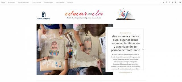 CLM | Vuelve la revista digital educativa 'EducarenCLM'