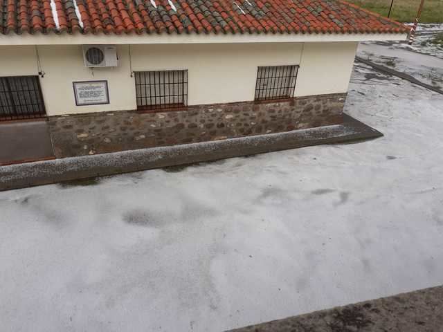 VÍDEO | Intensa granizada en El Casar de Talavera