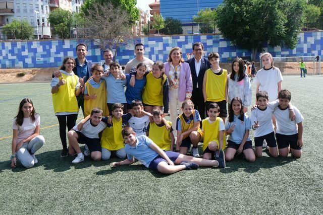 Casi 400 alumnos de Toledo participan en el encuentro deportivo 'Intercentros'