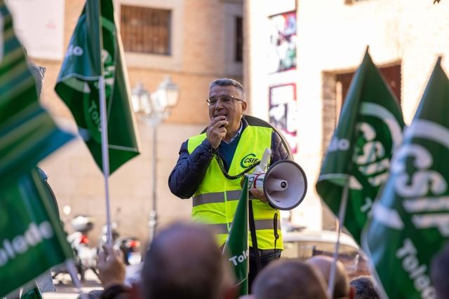 CSIF Toledo: Un año de crecimiento, independencia y lucha sindical en las calles