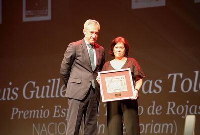 Eurocaja Rural entrega el 'Premio Especial Nacional' en los XXXII Premios Teatro de Rojas