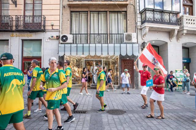 Apertura del Campeonato del Mundo de Esquí Náutico +35 en Toledo