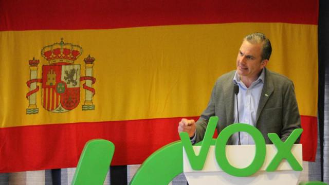 El secretario general de Vox, Javier Ortega Smith. Fuente: Europa Press | Archivo 