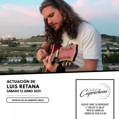 Últimas reservas para el concierto de Luis Retana