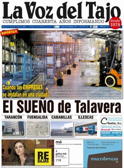 Portada febrero | El sueño de Talavera: tener empresas -y la caída de la muralla-