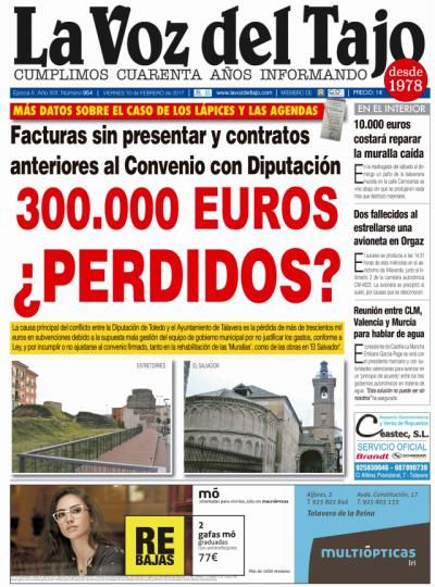 Portada febrero | Más datos del caso de los 'lapices y las agendas', ¿300.000 euros perdidos?