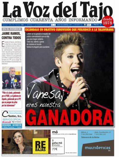 Portada febrero | LeKlein estuvo cerca de ir a Eurovisión -y Ramos...'contra todos'-