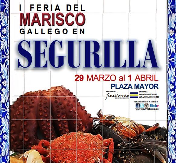 Segurilla acerca el mar a la comarca con la Primera Feria del Marisco Gallego