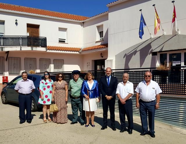 El delegado de la Junta en Talavera acudió al municipio jareño.