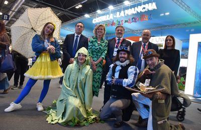 Castilla-La Mancha espera superar los 26.000 visitantes en el estand de FITUR 