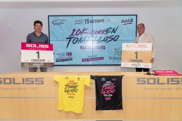 Soliss vuelve a patrocinar 10K CorrEnTomelloso y carreras infantiles