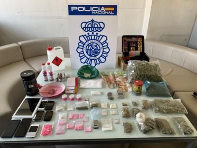 Desmantelan un laboratorio de elaboración de “cocaína rosa”