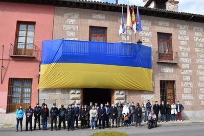 Minuto de silencio en Talavera por el pueblo ucraniano