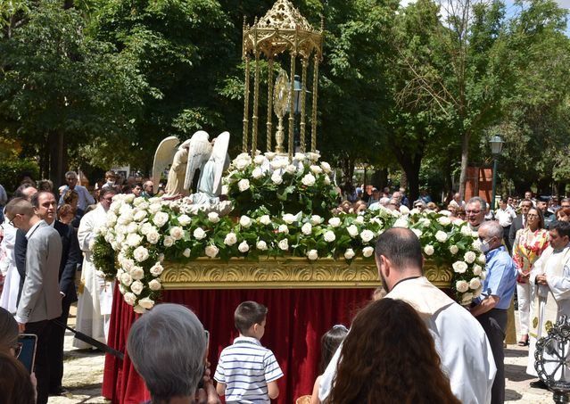 Así se ha desarrollado la procesión del Corpus Christi en Talavera