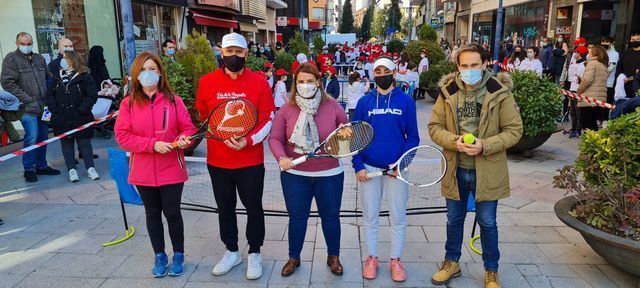 Tita García participa en la XXI edición del Día de la Raqueta