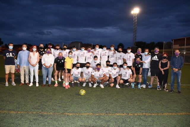 Homenaje al juvenil del EDF Patrocinio por su ascenso a Preferente