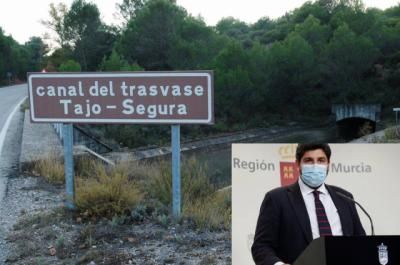 El presidente de Murcia pone fecha a la “muerte” del trasvase Tajo-Segura