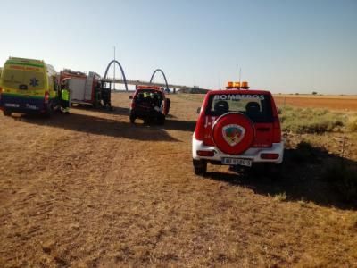 Una persona fallecida y cuatro heridas tras el vuelco de un vehículo en La Roda