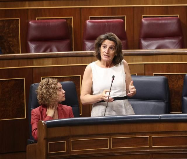 La ministra para la Transición Ecológica, Teresa Ribera