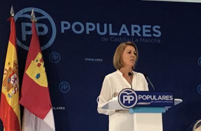 Cospedal deja la Presidencia del PP en CLM pidiendo un relevo "sereno y tranquilo"