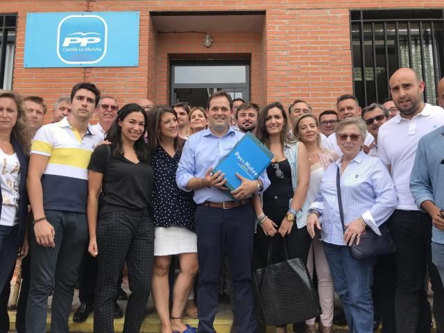 Núñez refrenda su candidatura a liderar el PP CLM con 3.679 avales