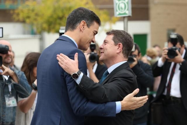 Pedro Sánchez y Emiliano García-Page