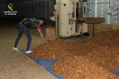 Toledo, protagonista de uno de los mayores golpes policiales al tabaco falsificado