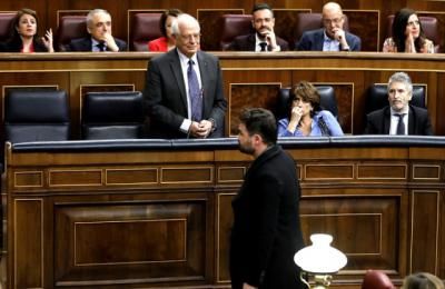 Page califica de “indecencia para un país democrático” la actitud de Gabriel Rufián en el Congreso (VÍDEO)