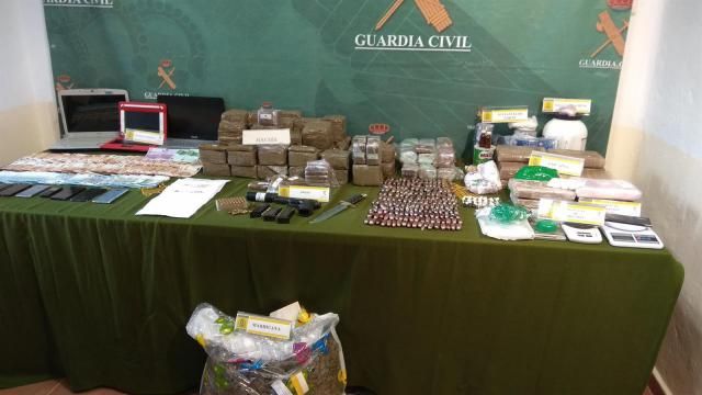 Caen dos grupos criminales dedicados a la venta droga en Ciudad Real, Toledo y Madrid