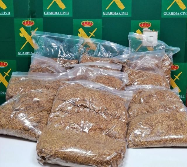 Intervienen en Mérida 10 kilos de picadura de tabaco destinados a venta clandestina procedentes de Toledo