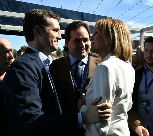 Pablo Casado, Paco Núñez y María Dolores de Cospedal