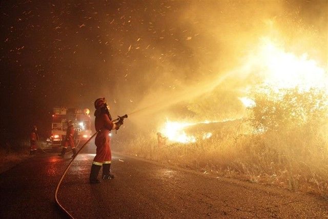 Incendio AlmoroxEUROPA PRESS/UME - Archivo