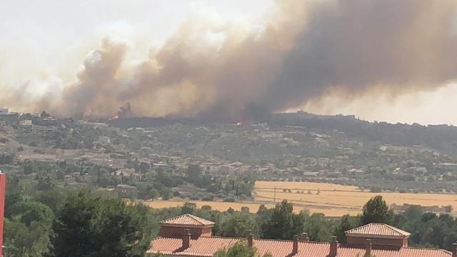 Extinguido el incendio que se declaró en Toledo el pasado viernes